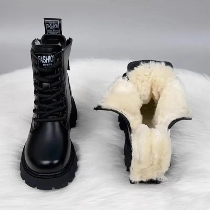 Women’s Padded Insulated Winter Boots – Stylish Thick Sole Snow Boots sold by Zulily product image thumbnail 2