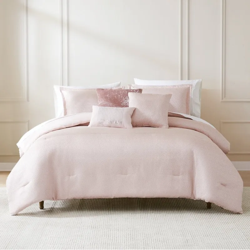 Raindrop Glam 6-Piece Comforter Set made by Zulily