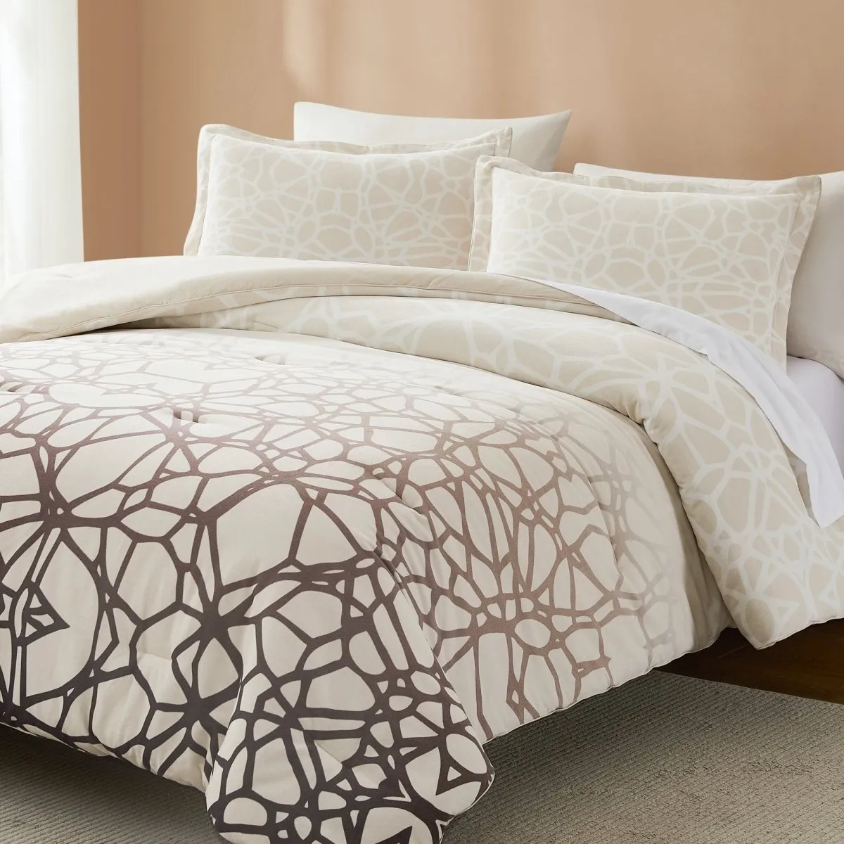 Ethereal Tangle Velvet Comforter Set sold by Zulily product image thumbnail 2