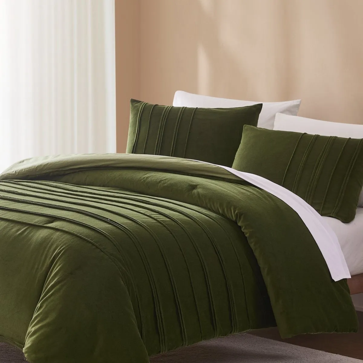 Pleated Groove Comforter Set sold by Zulily product image thumbnail 2