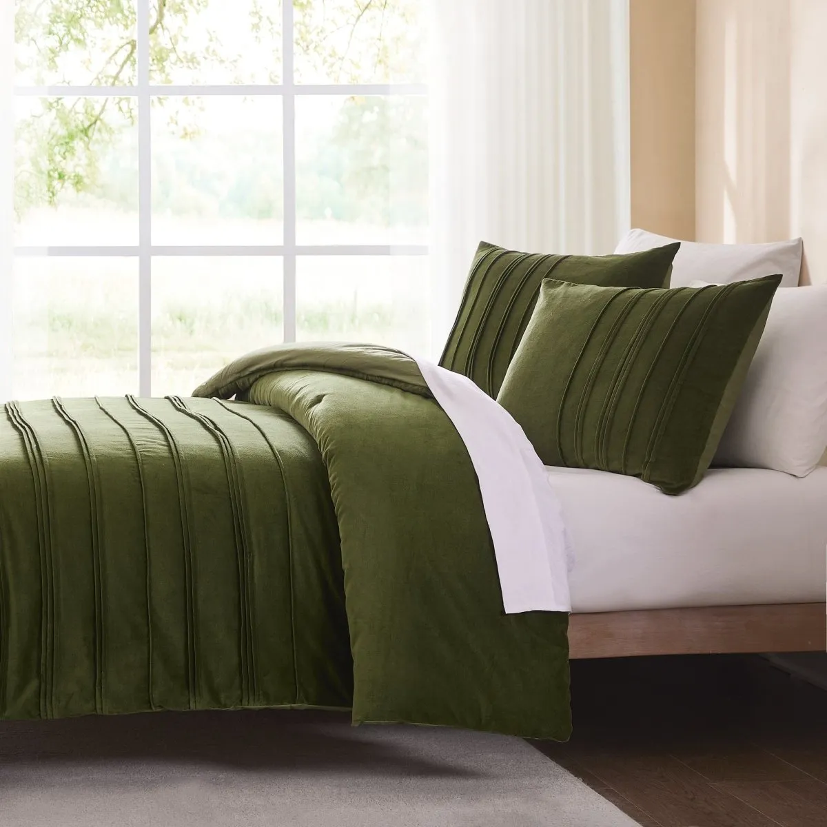 Pleated Groove Comforter Set sold by Zulily product image thumbnail 3