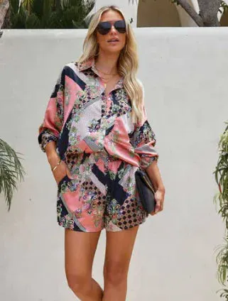 Bohemian Ruffled Strapless Jumpsuit with Bow Tie sold by Zulily product image thumbnail 3