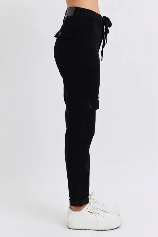 Judy Blue Full Size High Waist Cargo Cuffed Jogger Plus Size sold by Zulily product image thumbnail 4