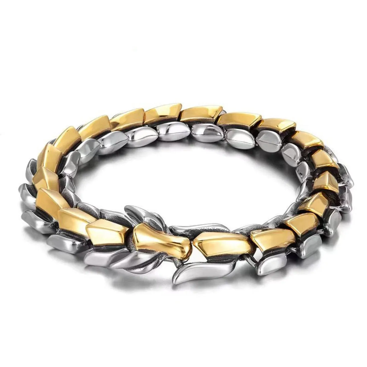 Men’s Dragon Bracelet with High-Quality Alloy and Brave Motif sold by Zulily