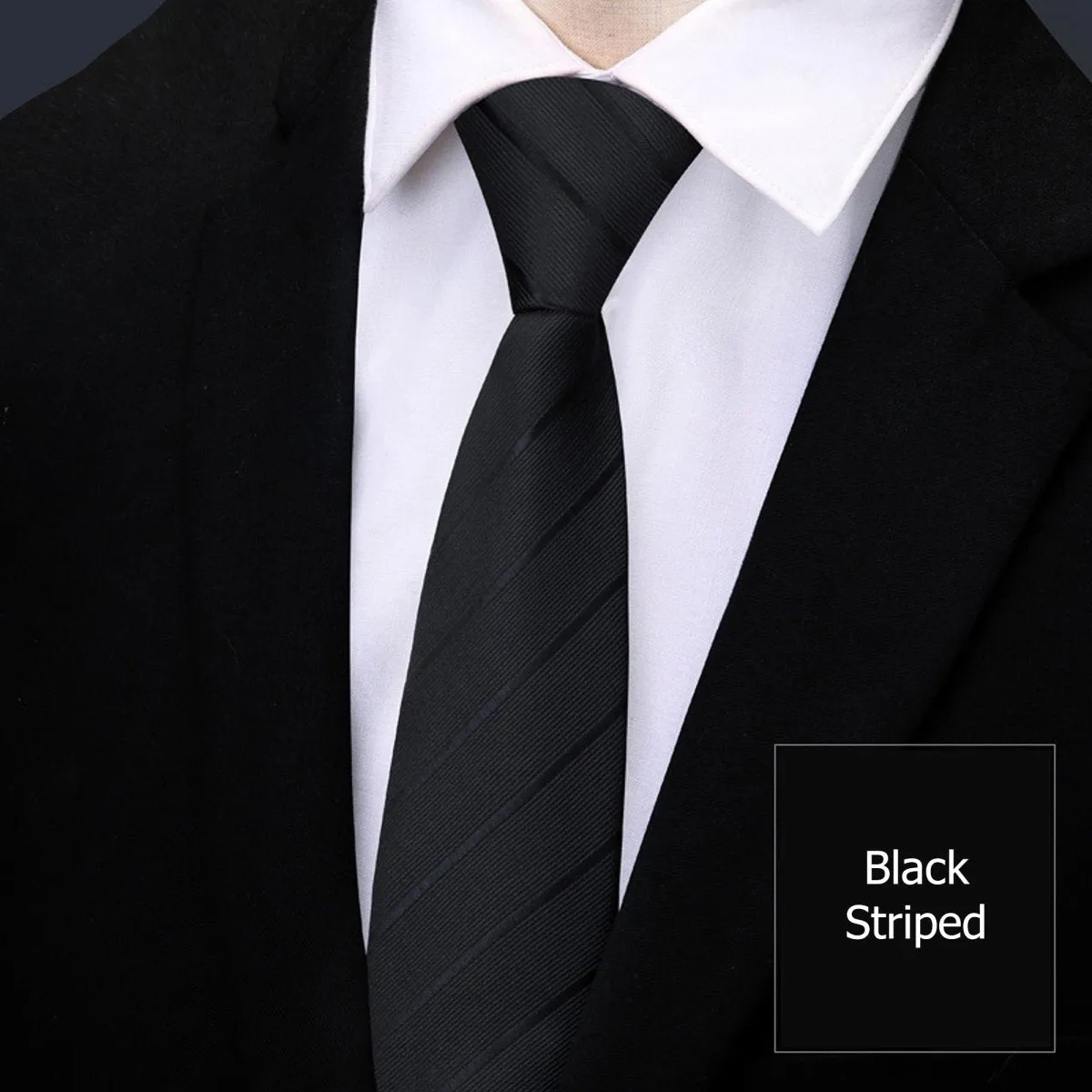 Men's Zipper Necktie - Pre-Tied Formal Tie sold by Zulily product image thumbnail 3