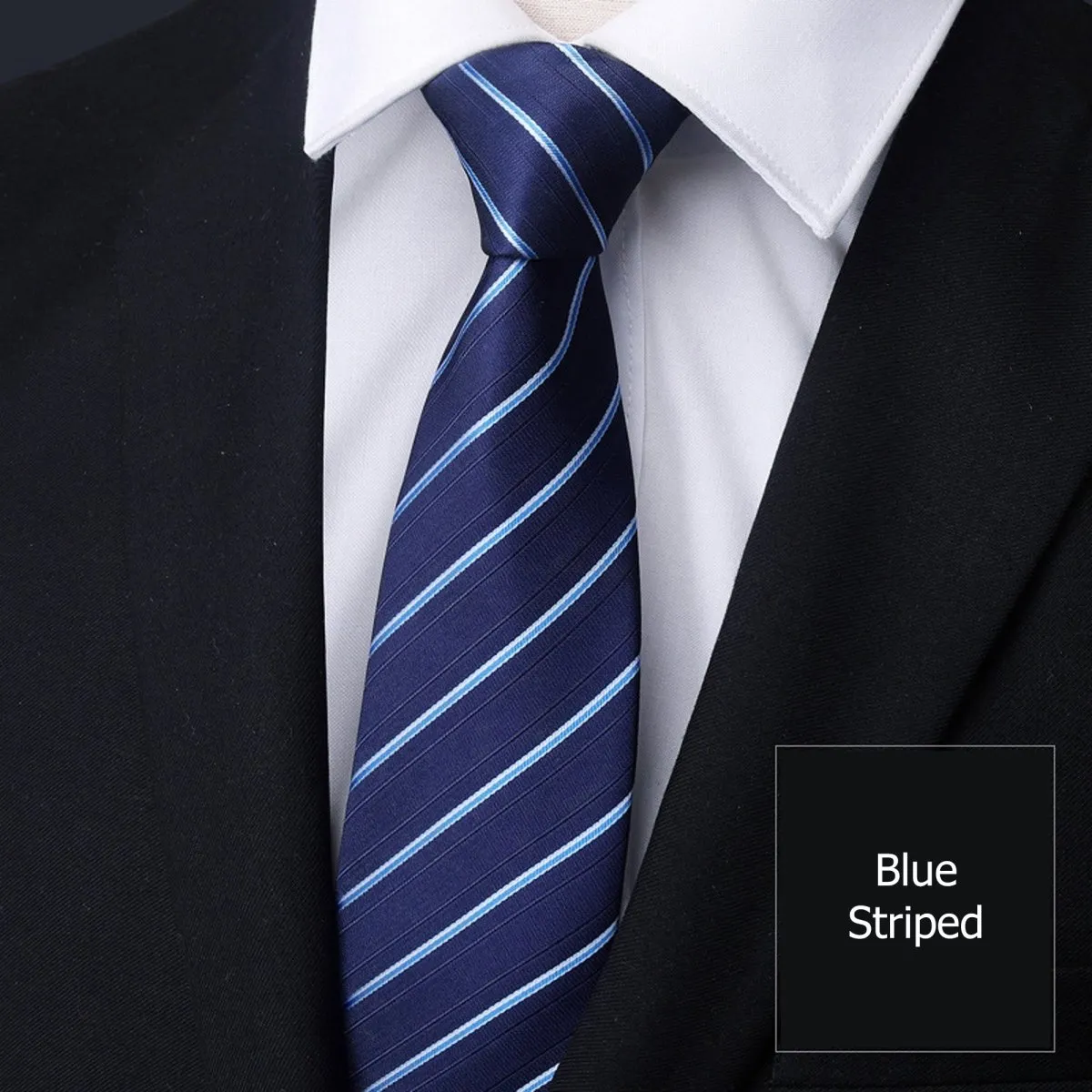 Men's Zipper Necktie - Pre-Tied Formal Tie sold by Zulily product image thumbnail 5