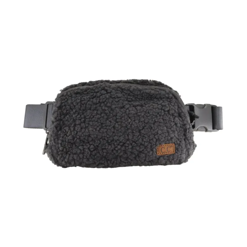 Sherpa C.C Belt Bag – Cozy Sherpa Fanny Pack made by Zulily