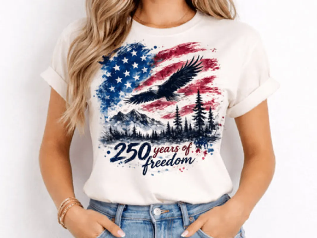 250 Years of Freedom Graphic Tee made by Zulily