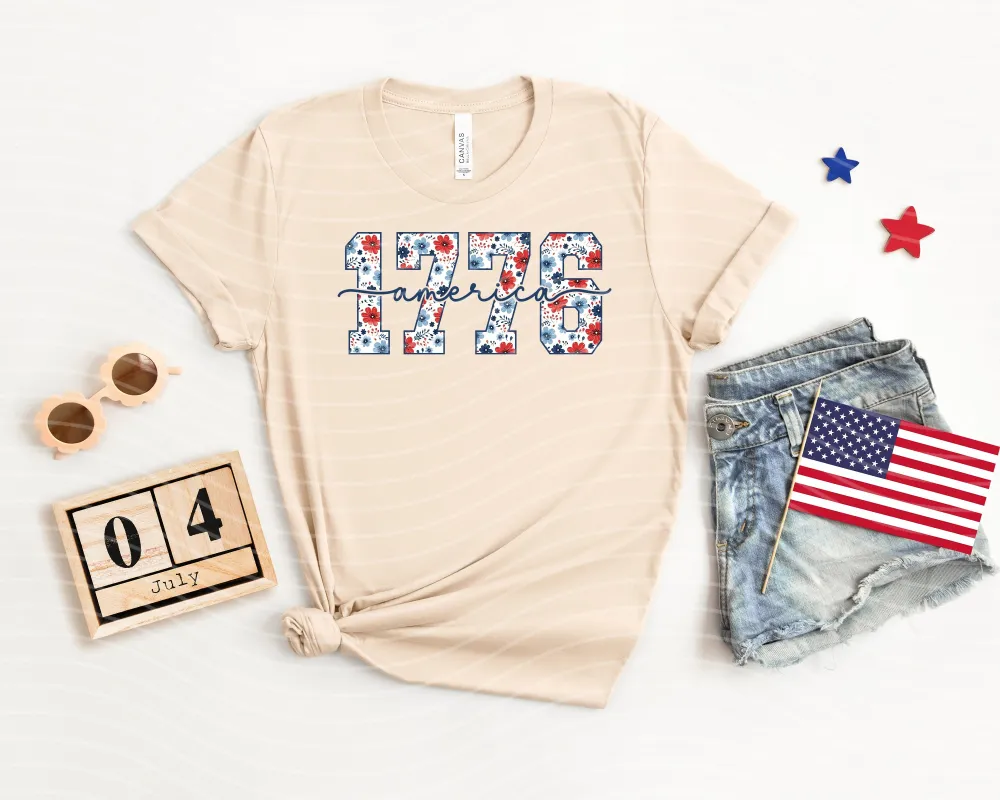 America 1776 Graphic Tee made by Zulily