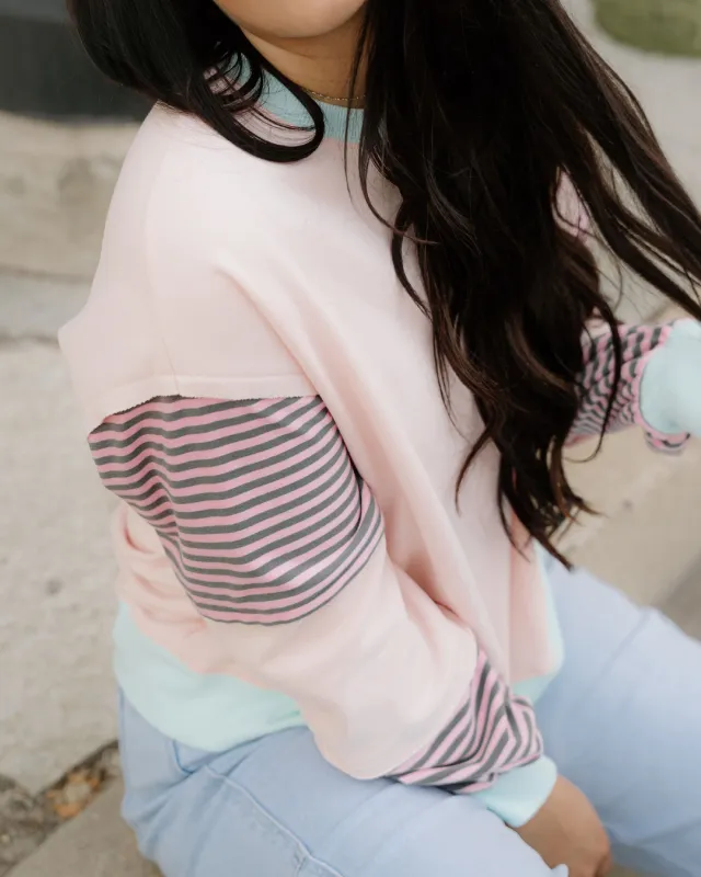 Patchwork Sweatshirt made by Zulily