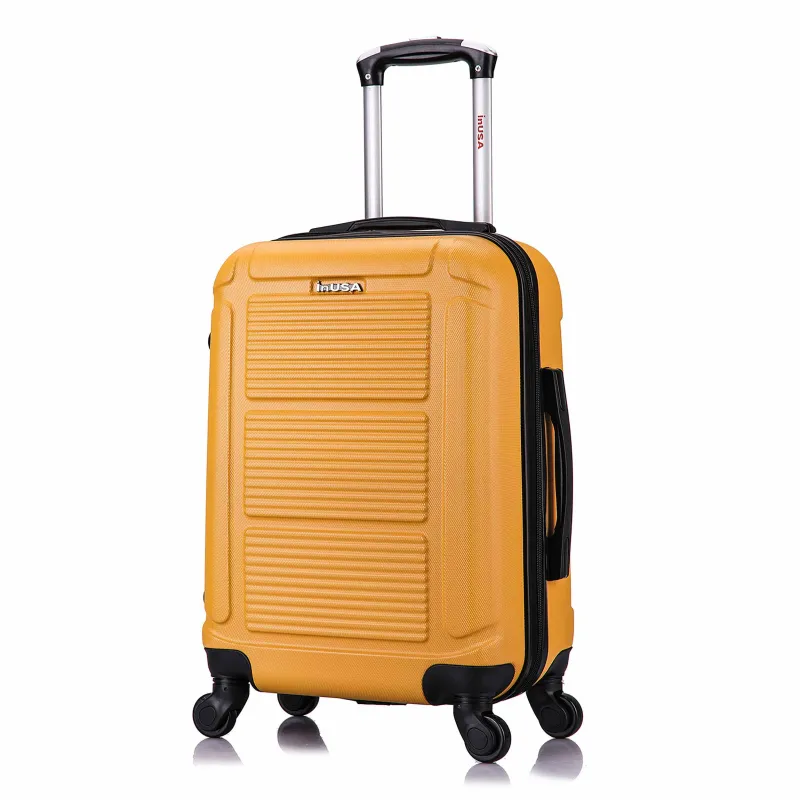 InUSA Unisex Pilot Lightweight Hardside Spinner Luggage made by Zulily