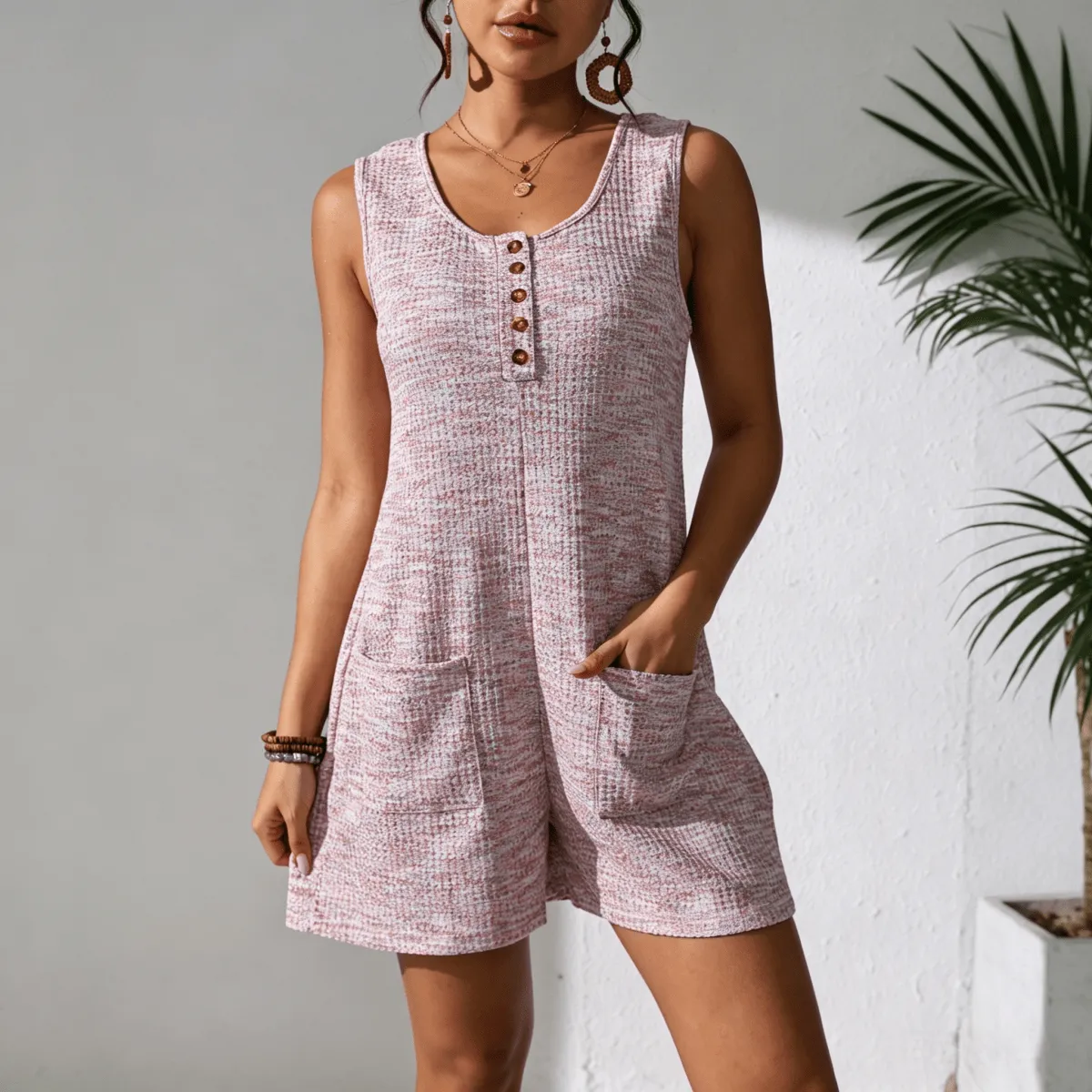 Women's Sleeveless Playsuit sold by Zulily product image thumbnail 2