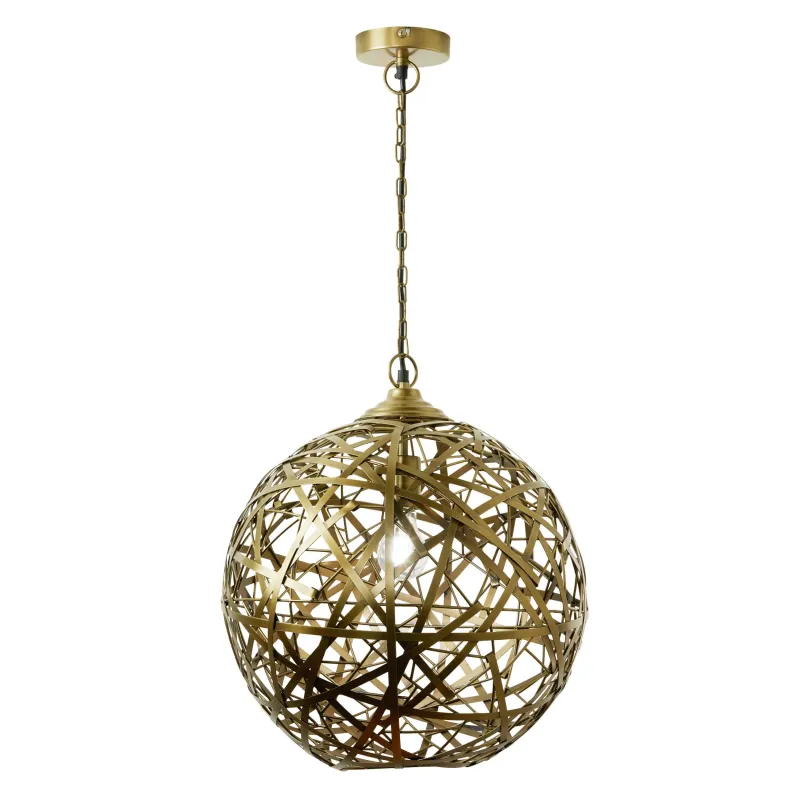 River of Goods Hanging Metal Orb Pendant made by Zulily