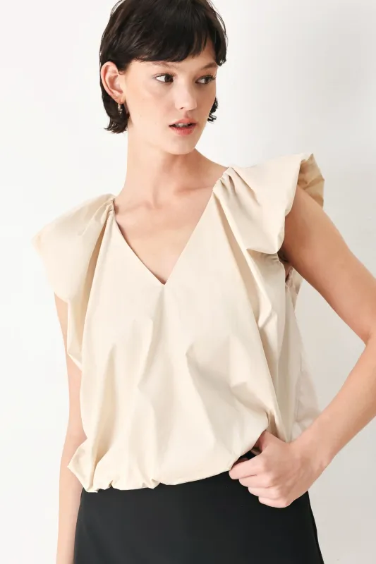 Moonlight Social Woven Top made by Flying Tomato