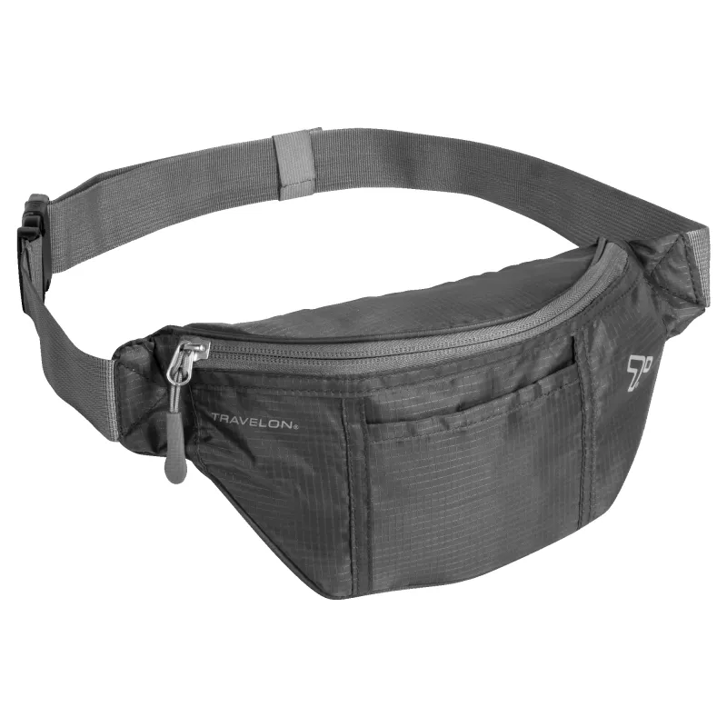 Travelon Top Zip Lighweight Waist Pack made by Travelon
