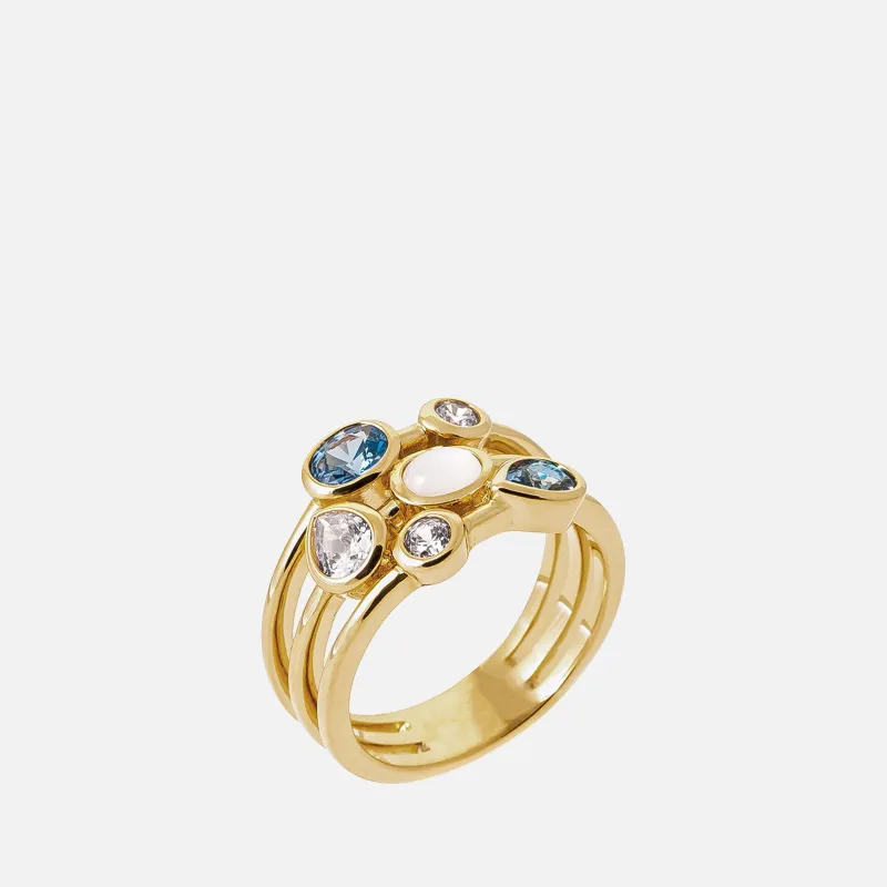 Celeste Cluster Silver Ring made by Zulily