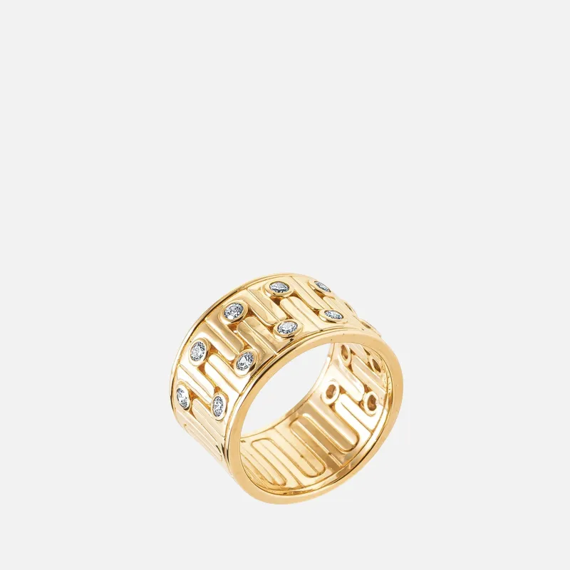 Aera Maze Band Ring made by Zulily
