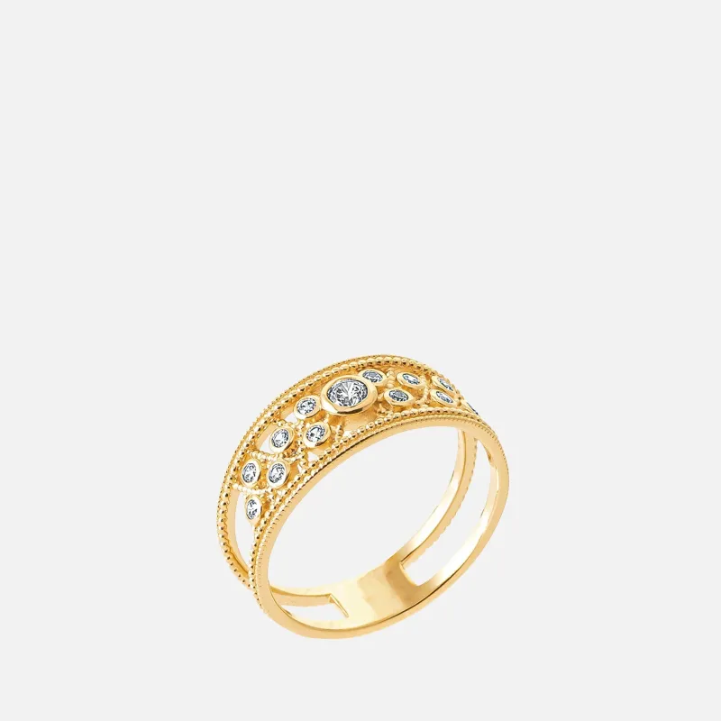 Amica Filigree Band Ring made by Zulily