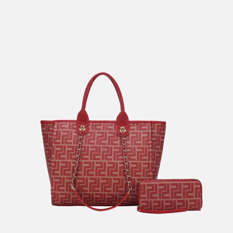 Marlene Tote Bag and Wallet Set made by Zulily