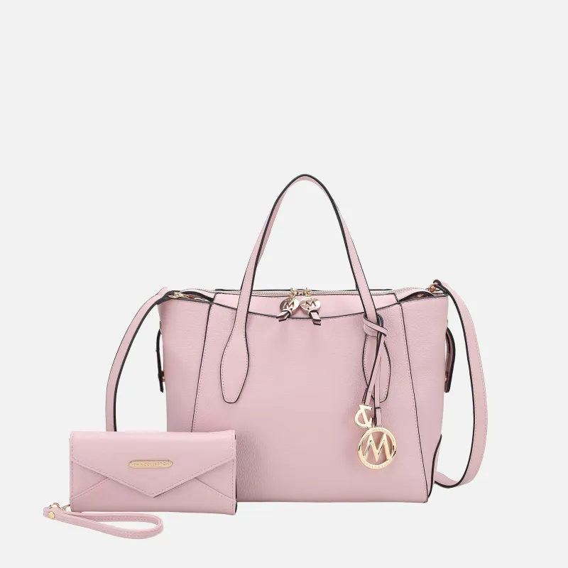 Bruna Tote Bag and Wallet Set made by Zulily