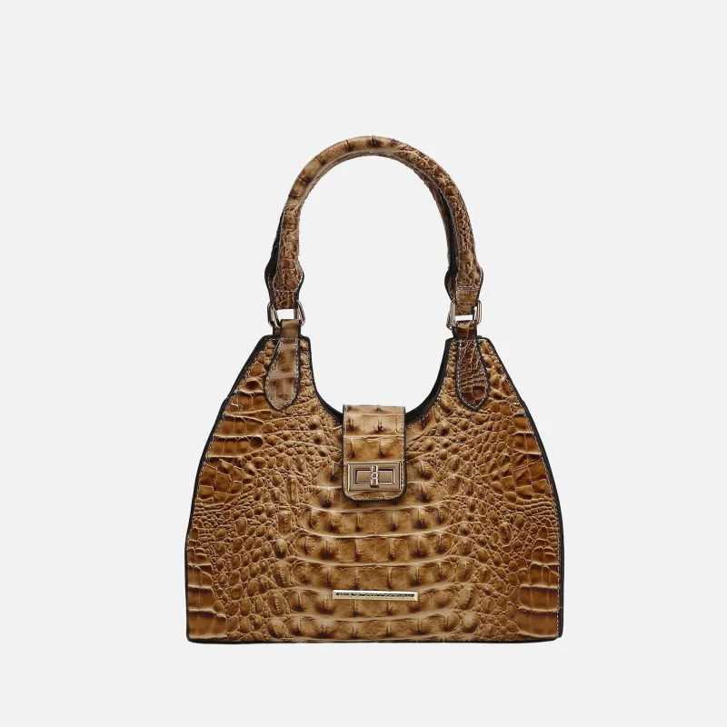 Ava Croc Tote Bag made by Zulily