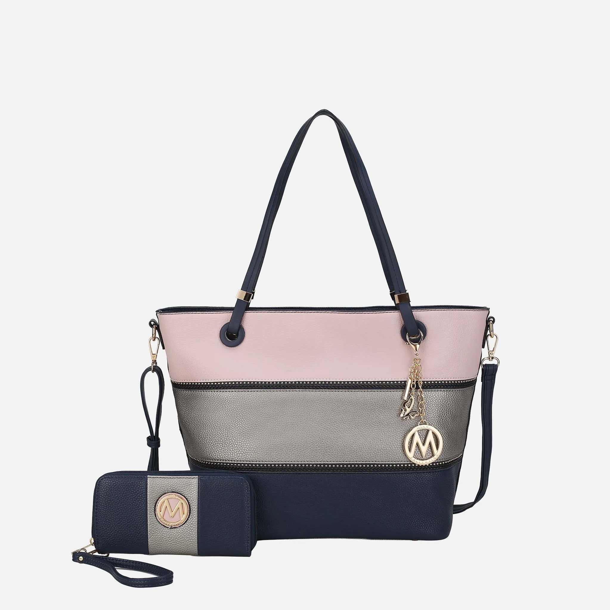 Vallie Tote Bag and Wallet set sold by Zulily