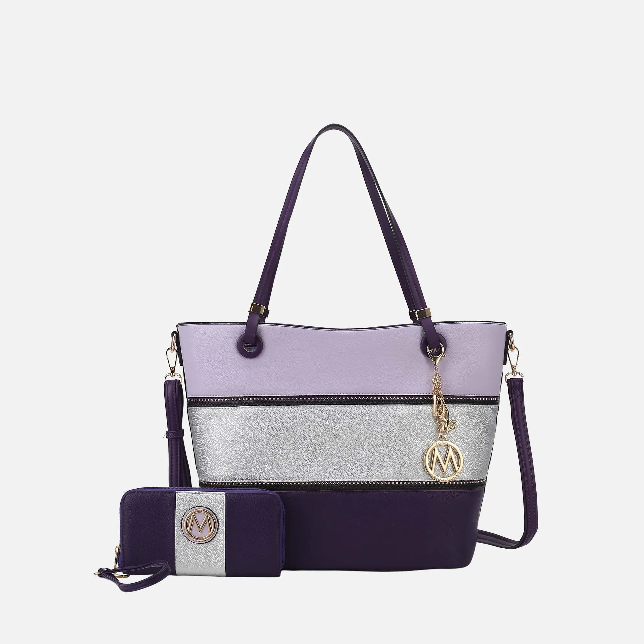 Vallie Tote Bag and Wallet set sold by Zulily product image thumbnail 3