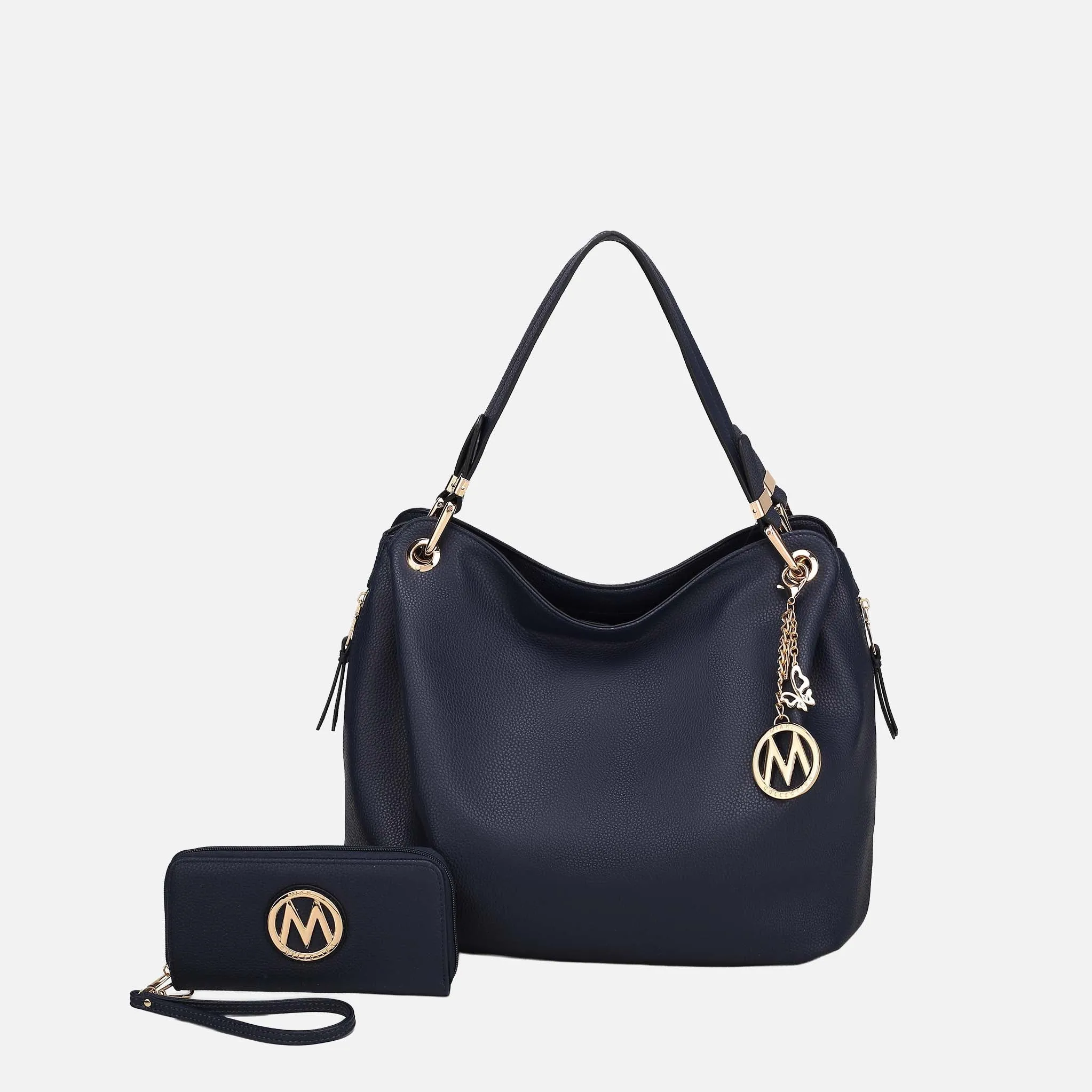 Fabienne Hobo Bag and Wallet Set sold by Zulily