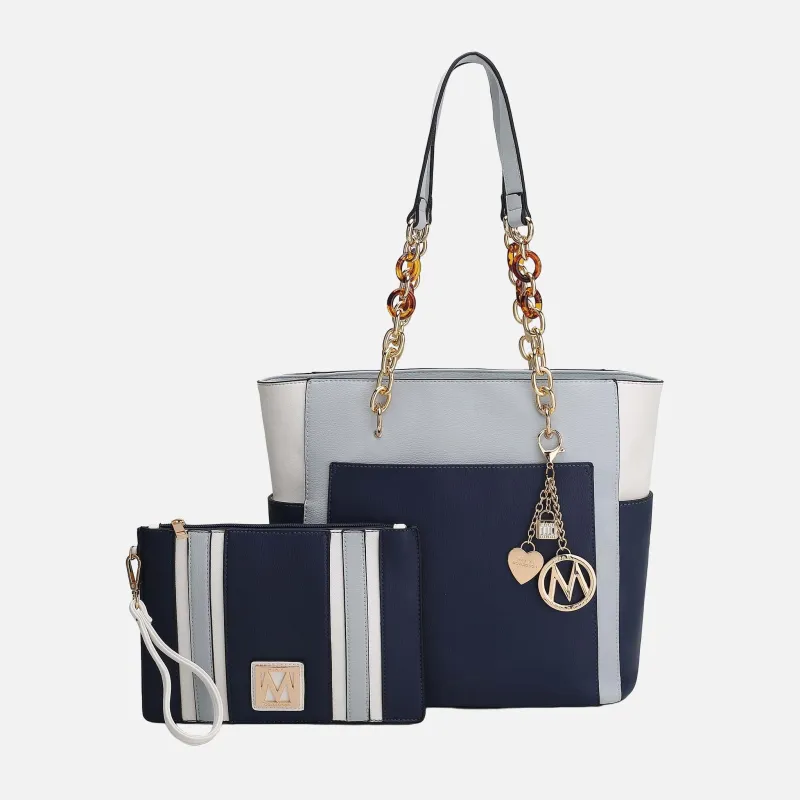 Rochelle Tote and Wristlet Set made by Zulily