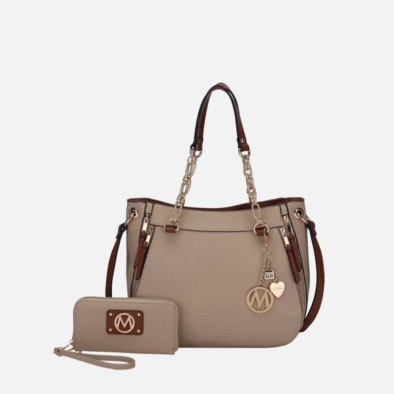 Lina Shoulder Bag and Wallet Set made by Zulily