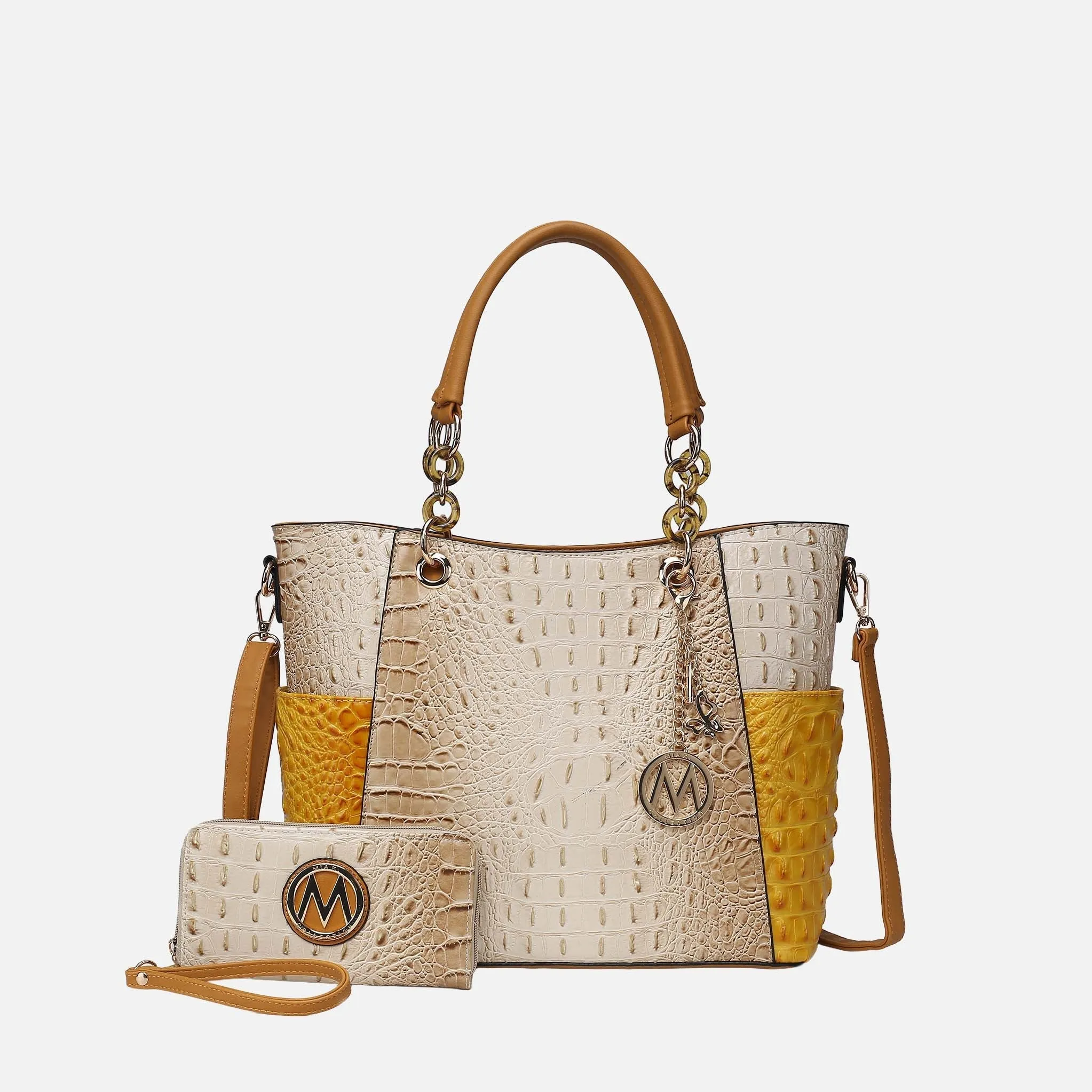 Merlina Tote Bag and Wallet Set sold by Zulily product image thumbnail 4