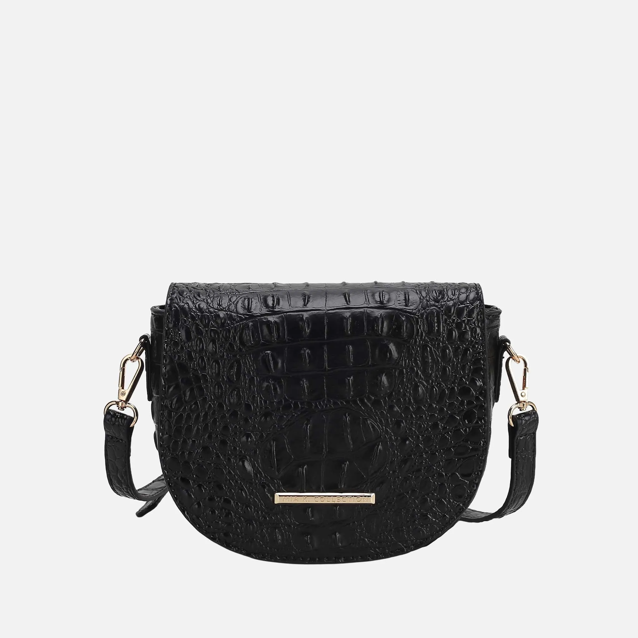 Amalia Solid Croc Crossbody Bag sold by Zulily product image thumbnail 5