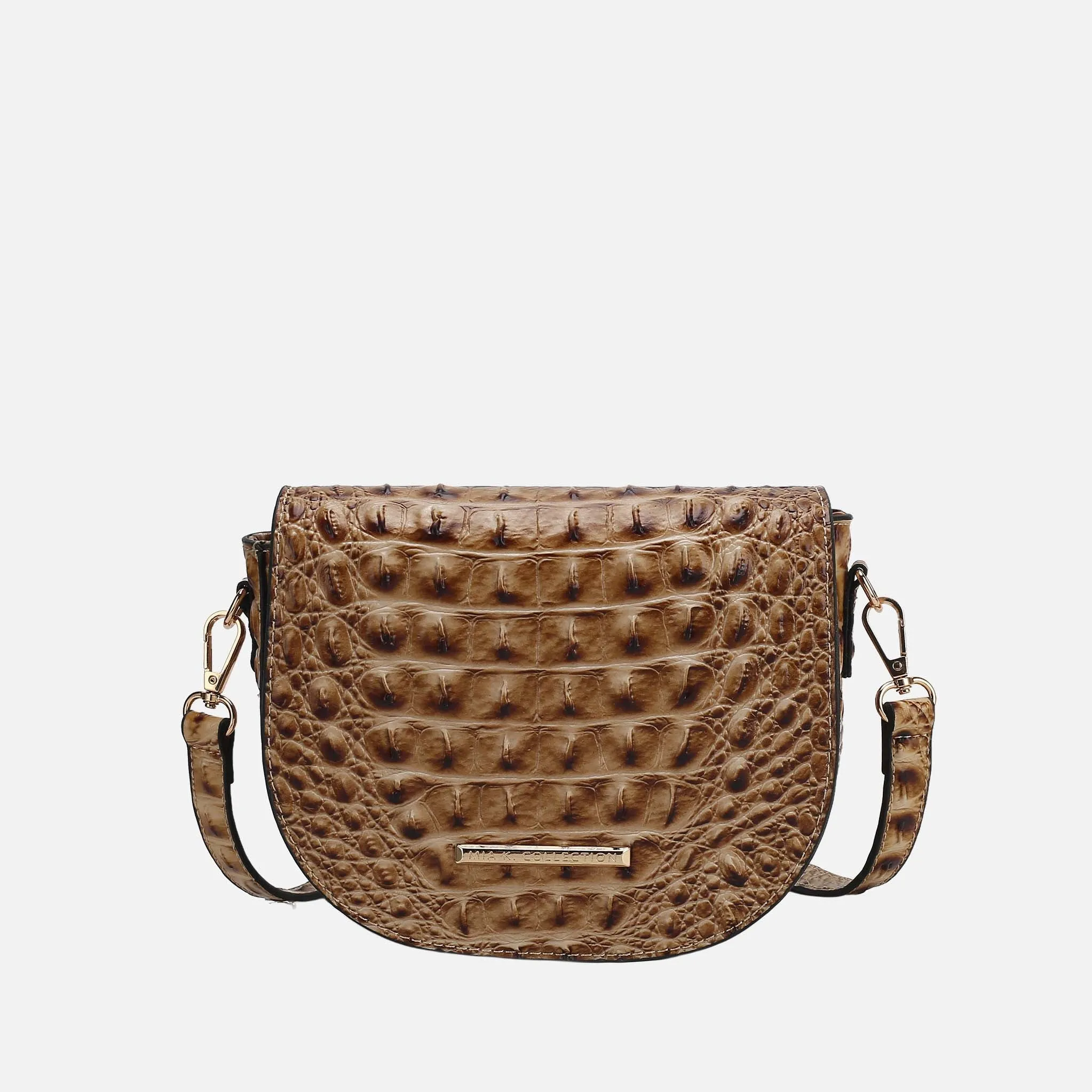 Amalia Solid Croc Crossbody Bag sold by Zulily product image thumbnail 2