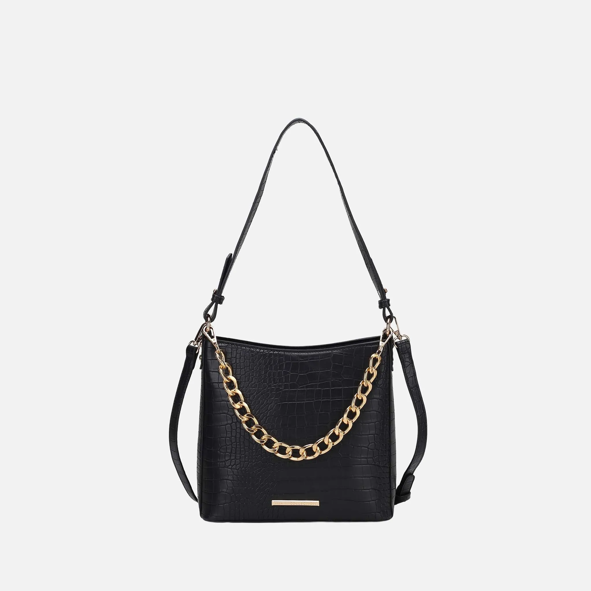 Bizzy Embossed Shoulder Bag sold by Zulily product image thumbnail 3