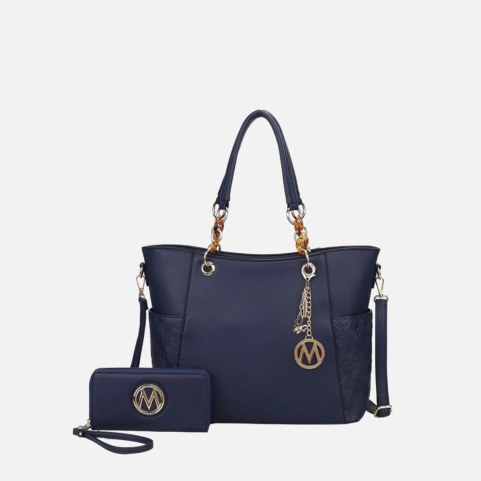Merlina Embossed Tote Bag and Set sold by Zulily product image thumbnail 5