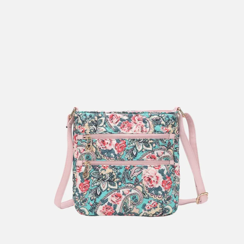 Lainey Floral Shoulder Bag made by Zulily