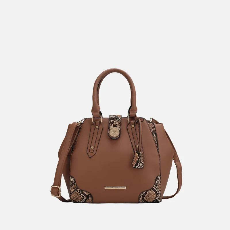 Lorena Embossed Shoulder Bag made by Zulily