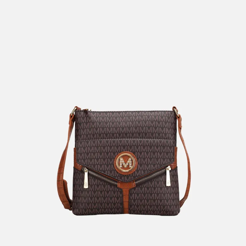 Tania Signature Crossbody Bag made by Zulily