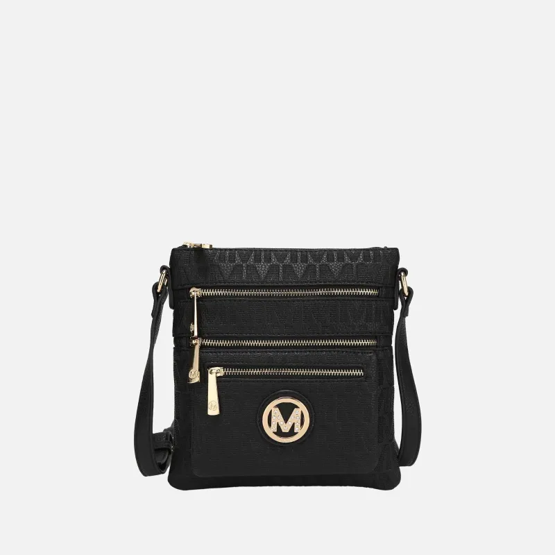 Jessy Signature Crossbody Bag made by Zulily