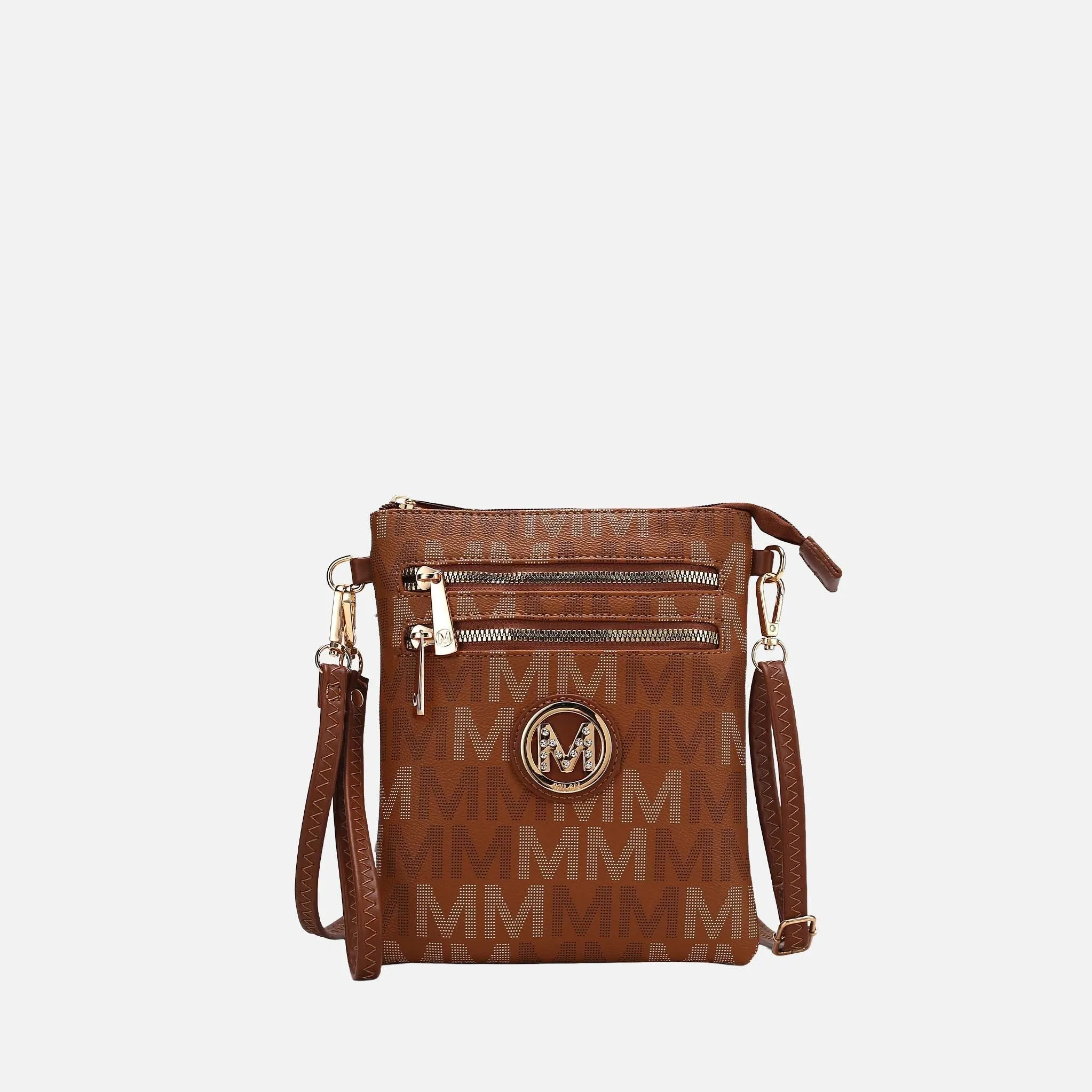 Gaia Milan Signature Crossbody Bag sold by Zulily product image thumbnail 5