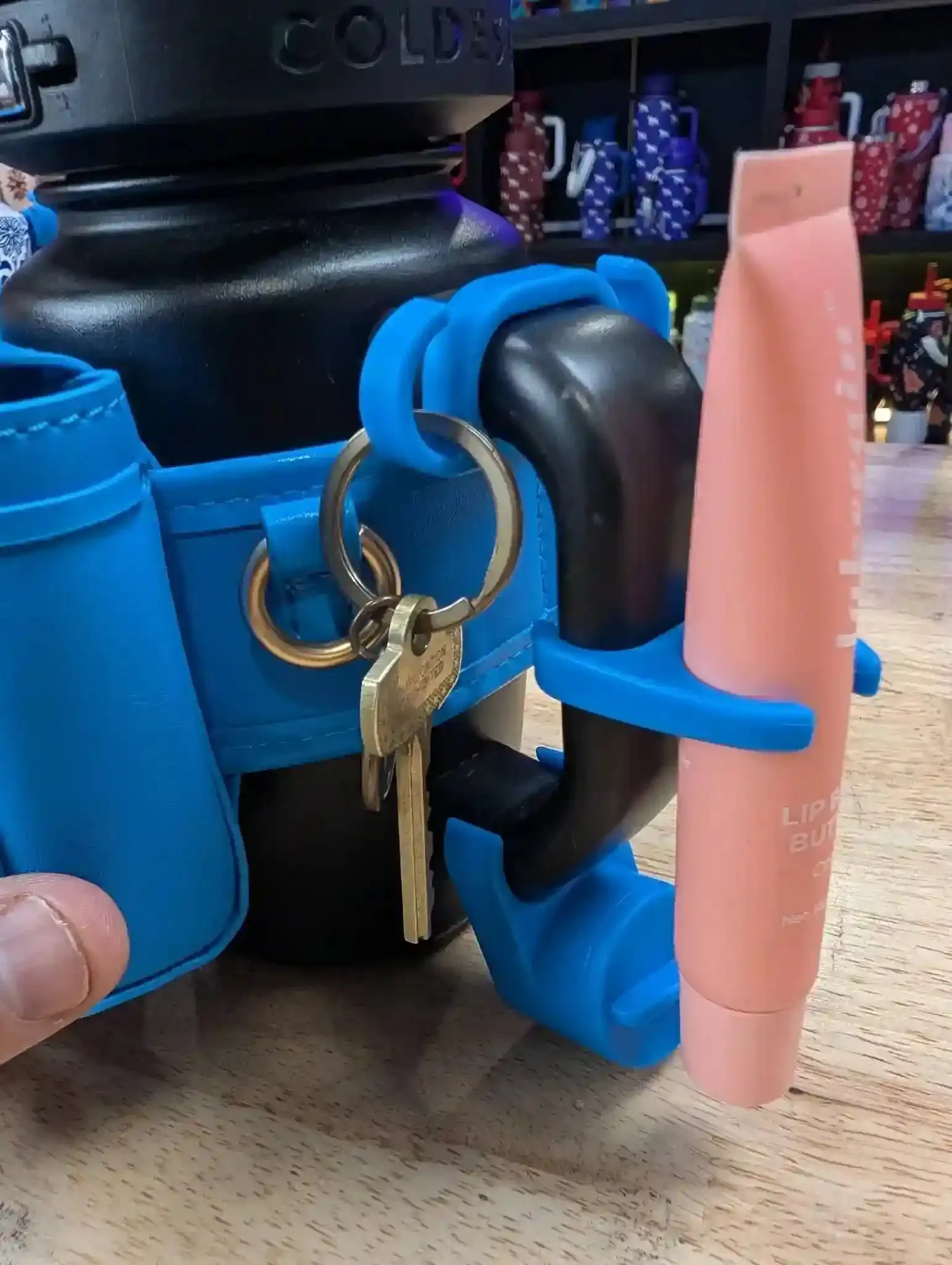 Mini Backpack & Squeeze Holder, Key Hanger, Mint Box sold by Zulily product image thumbnail 4