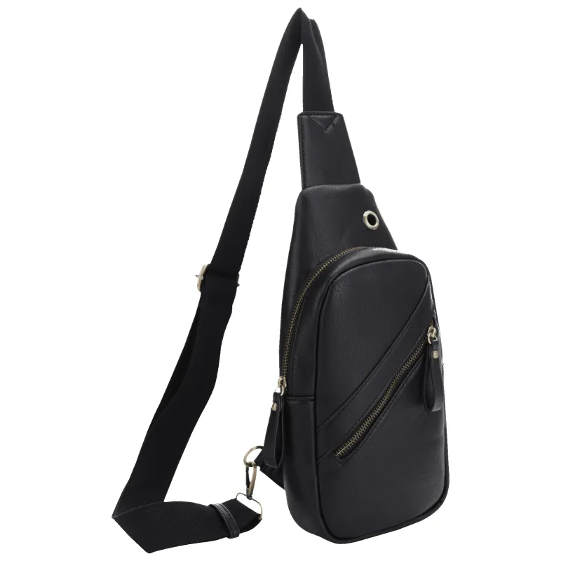 Malibu Skye Lynnelle Sling Bag with Front Zipper Pocket made by Zulily