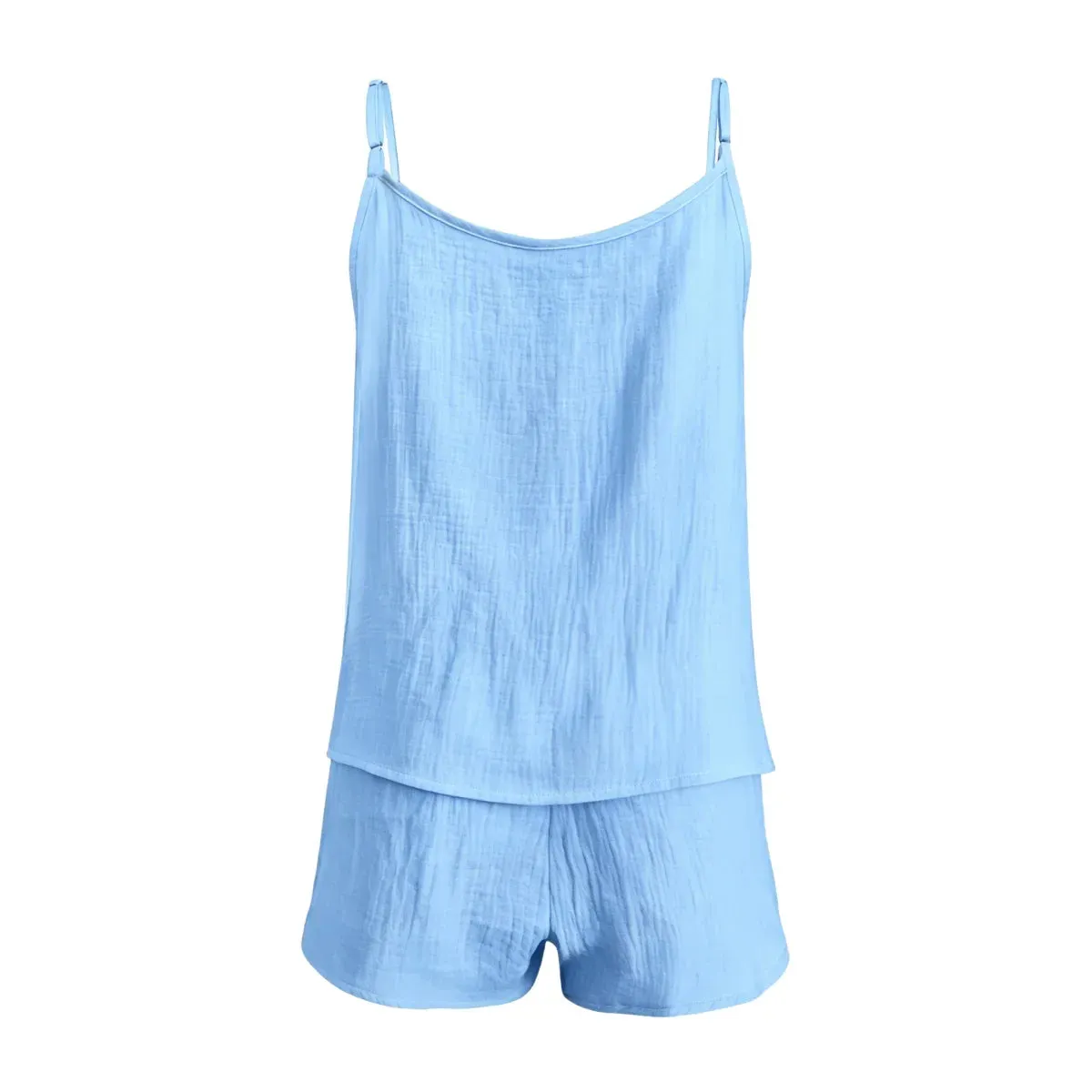 Women's Drawstring Front Gauze Sleep Set sold by Zulily product image thumbnail 5