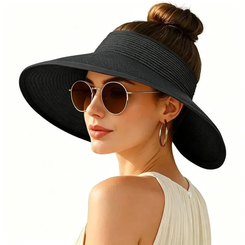 Women's UV Protection Beach Visor made by Leo Rosi