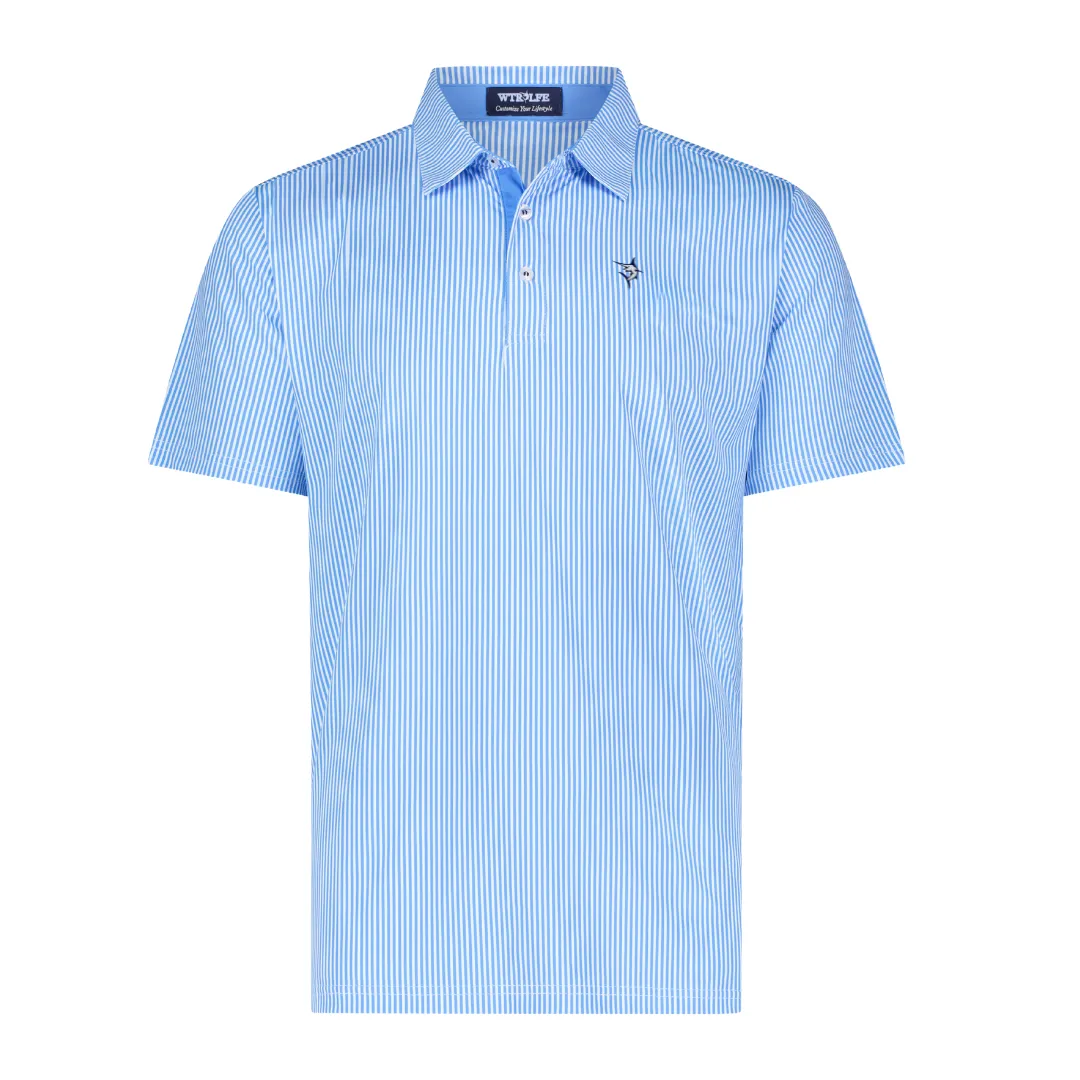 Striper Performance Polo sold by Zulily