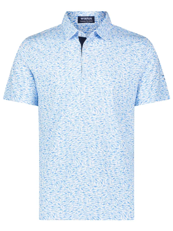 Predator Print Polo made by Zulily
