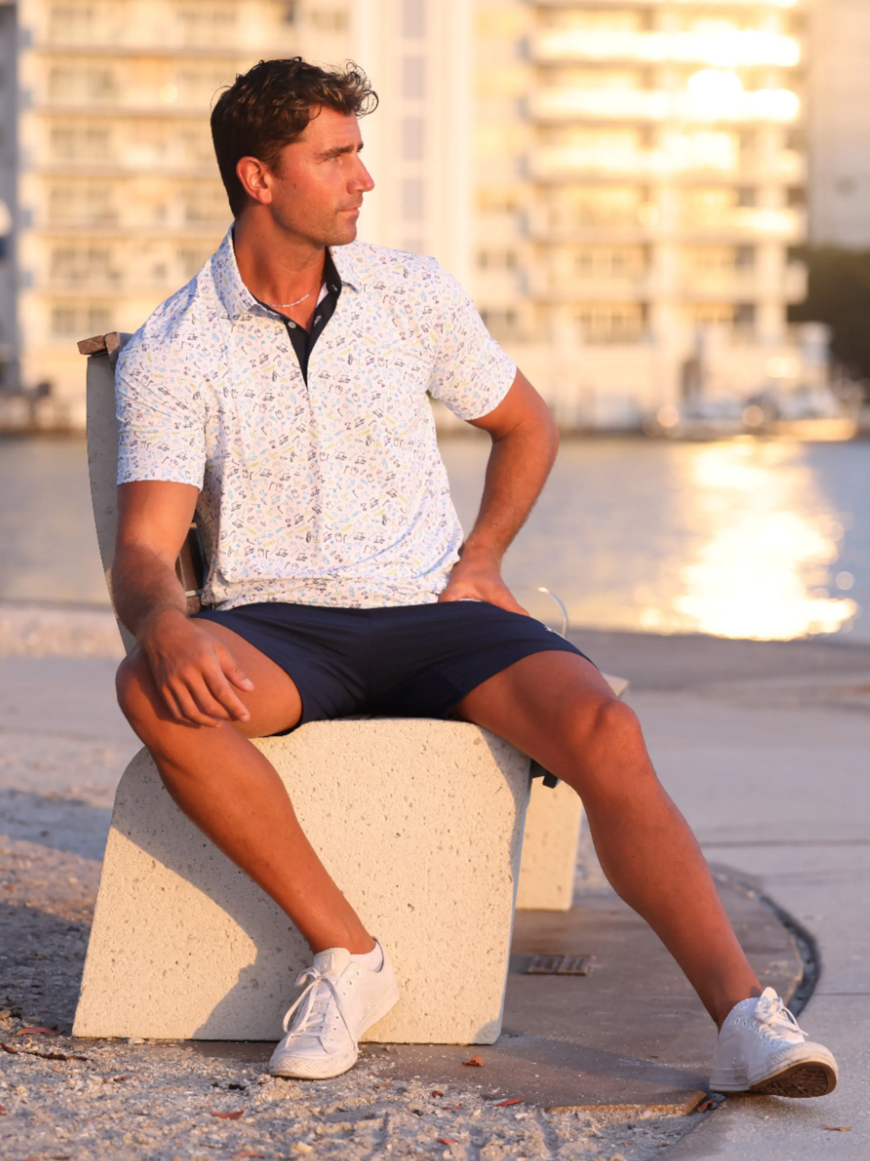 Links Print Polo sold by Zulily product image thumbnail 3