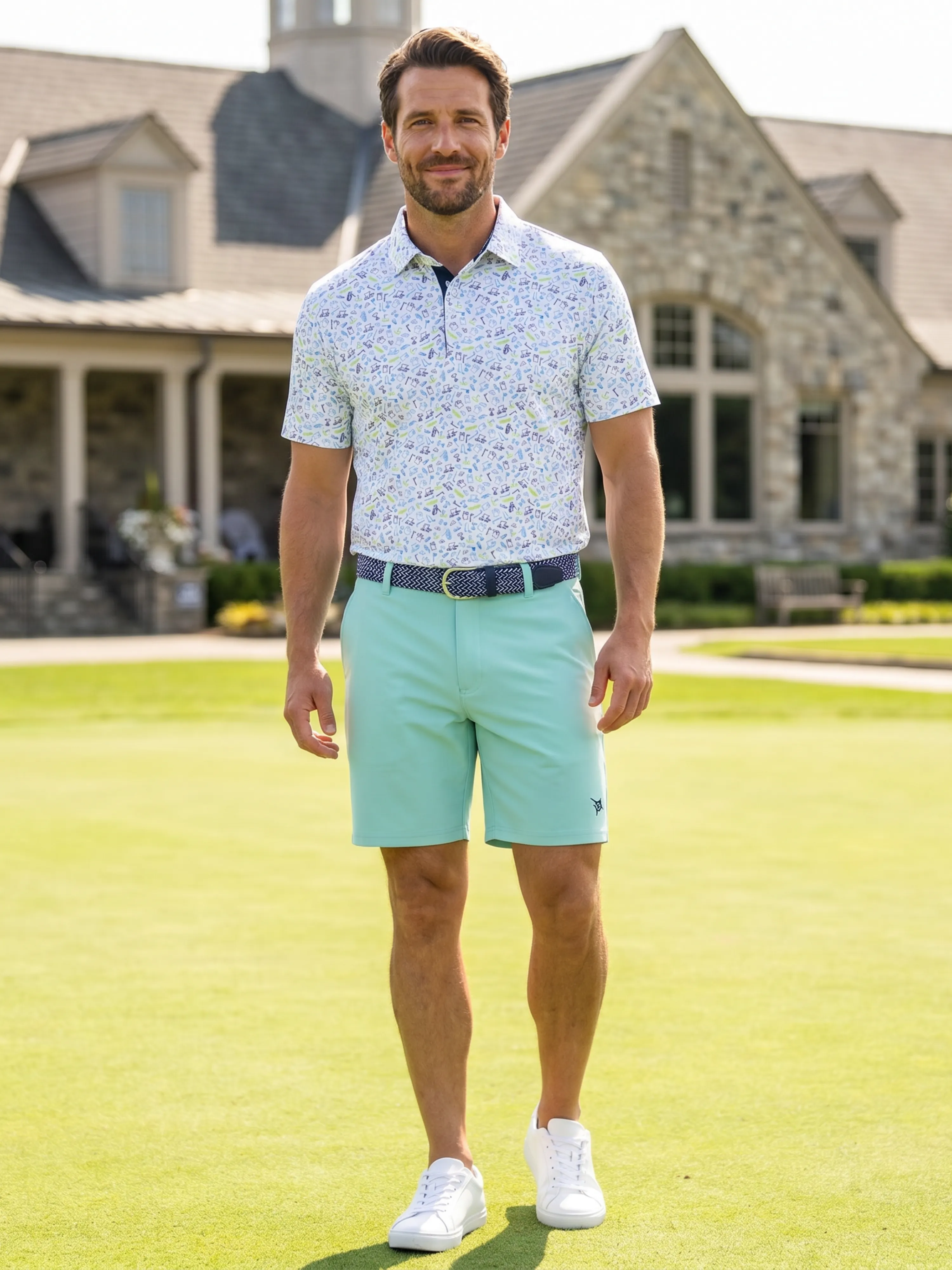 Links Print Polo sold by Zulily product image thumbnail 2