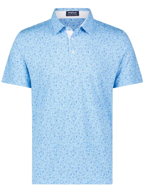 Spirits Print Polo made by Zulily