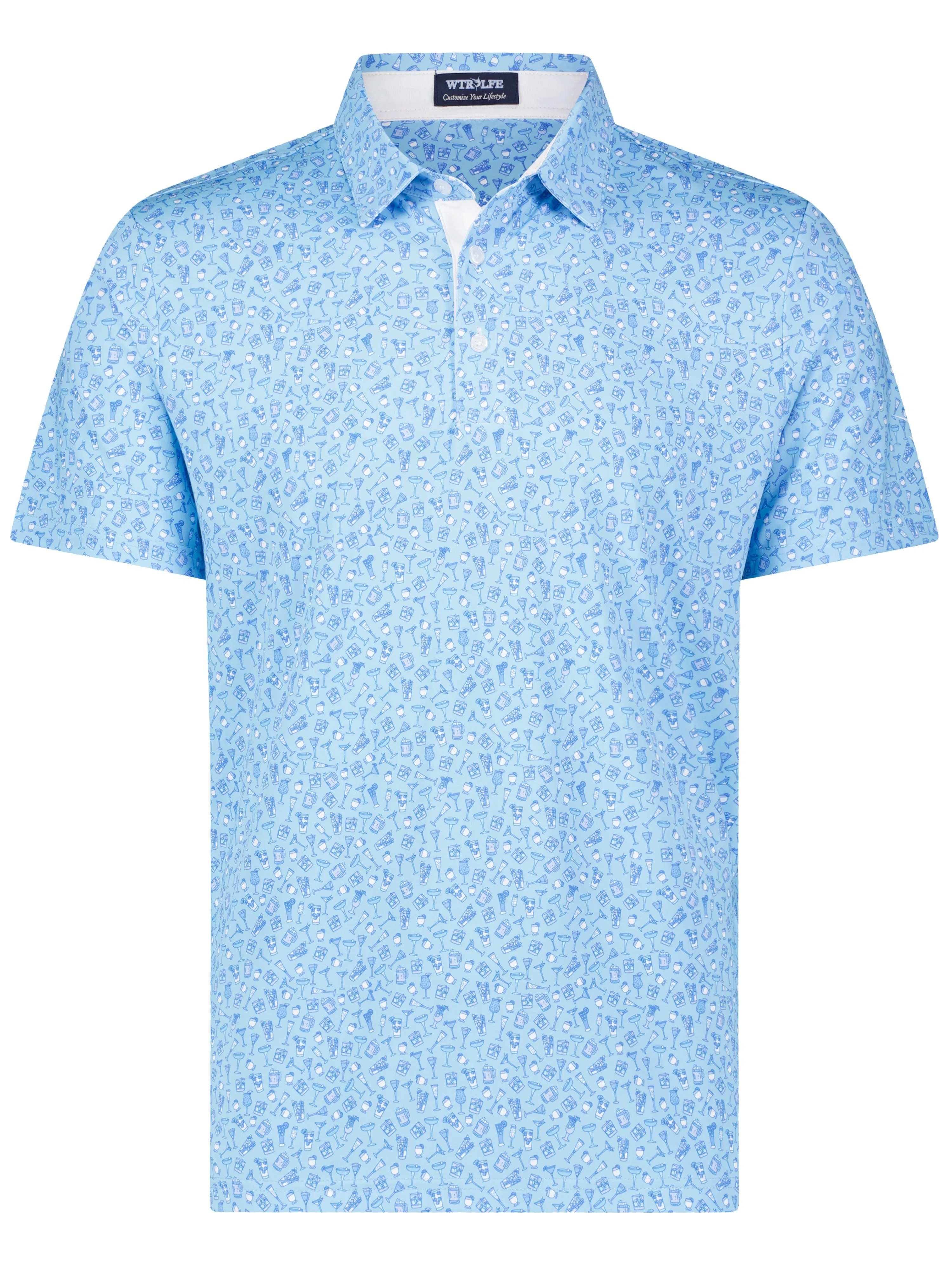 Spirits Print Polo sold by Zulily